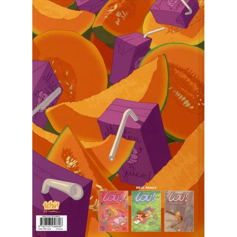 Lou ! Tome 4 : idylles - Julien Neel - Glénat - Grand format - ravate.com librairie reunion