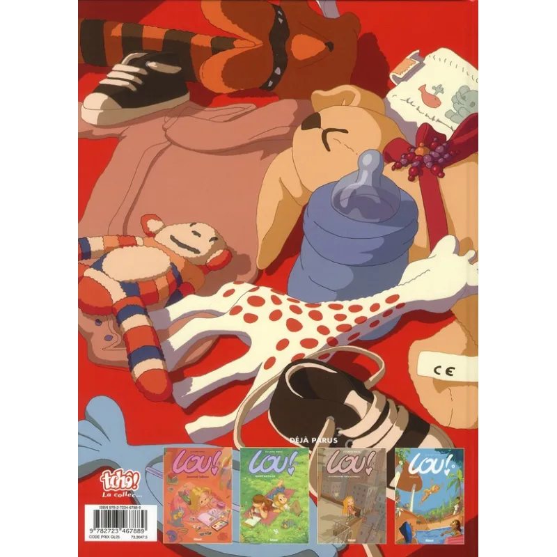 Lou ! Tome 5 : laser ninja - Julien Neel - Glénat - Grand format - ravate.com librairie reunion