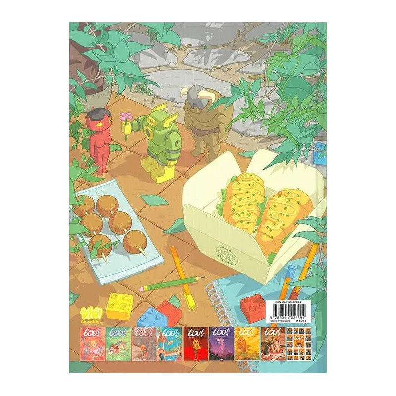 Lou ! Tome 8 : en route vers de nouvelles aventures - Julien Neel - Glénat - Grand format - ravate.com librairie reunion