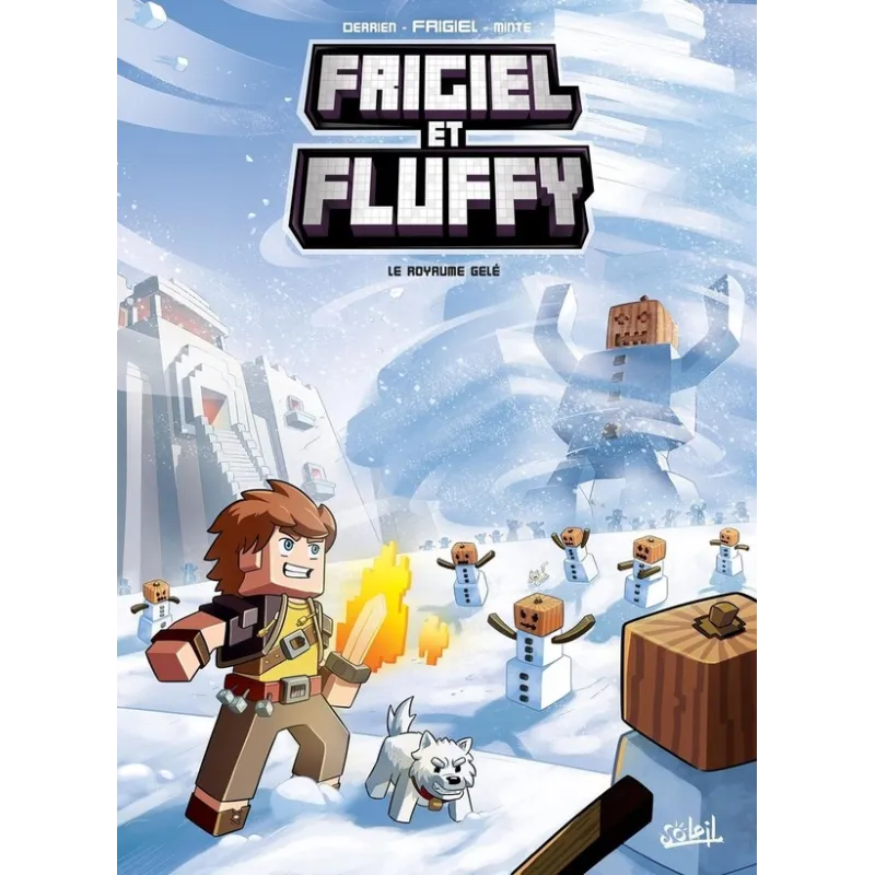 Frigiel et Fluffy Tome 4 : le royaume gelé - Jean-Christophe Derrien, Frigiel - Soleil - Grand format - ravate.com librairie...