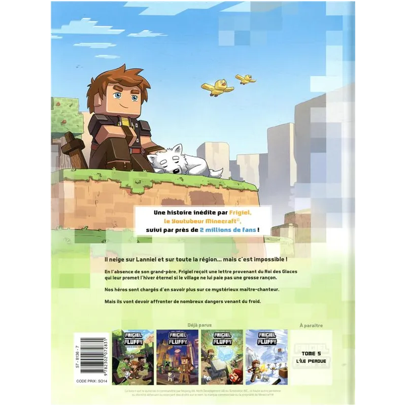 Frigiel et Fluffy Tome 4 : le royaume gelé - Jean-Christophe Derrien, Frigiel - Soleil - Grand format - ravate.com librairie...