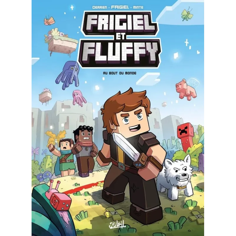 Frigiel et Fluffy Tome 8 : au bout du monde - Frigiel, Jean-Christophe Derrien - Soleil - Grand format - ravate.com...