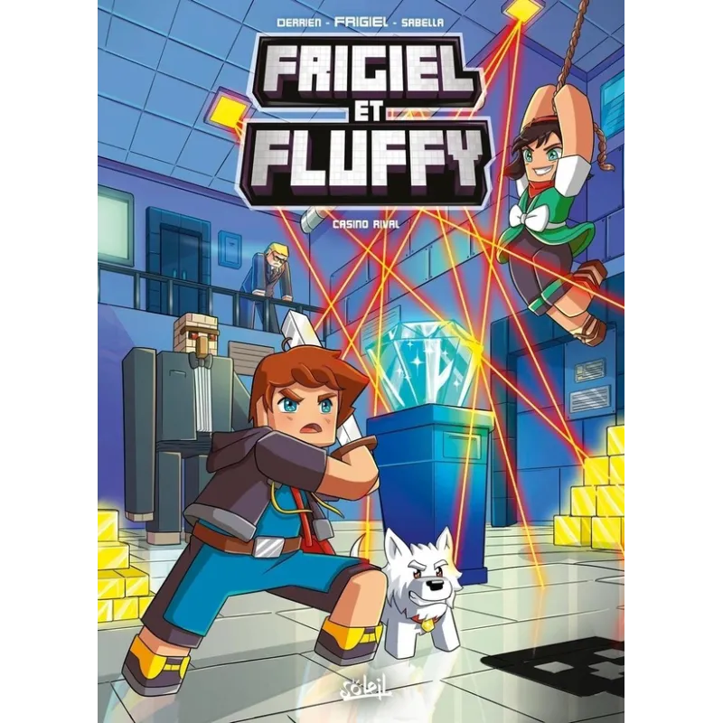 Frigiel et Fluffy Tome 11 : casino rival - Arianna Sabella, Frigiel, Jean-Christophe Derrien - Soleil - Grand format -...