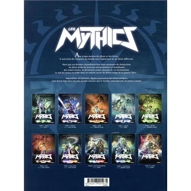 Les Mythics Tome 3 : Amir - Collectif, Patricia Lyfoung, Philippe Ogaki, Patrick Sobral - Delcourt - Grand format -...