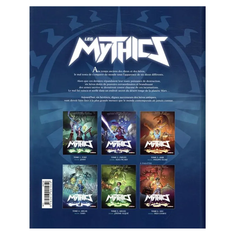 Les Mythics Tome 5 : Miguel - Collectif, Patricia Lyfoung, Philippe Ogaki, Patrick Sobral - Delcourt - Grand format -...