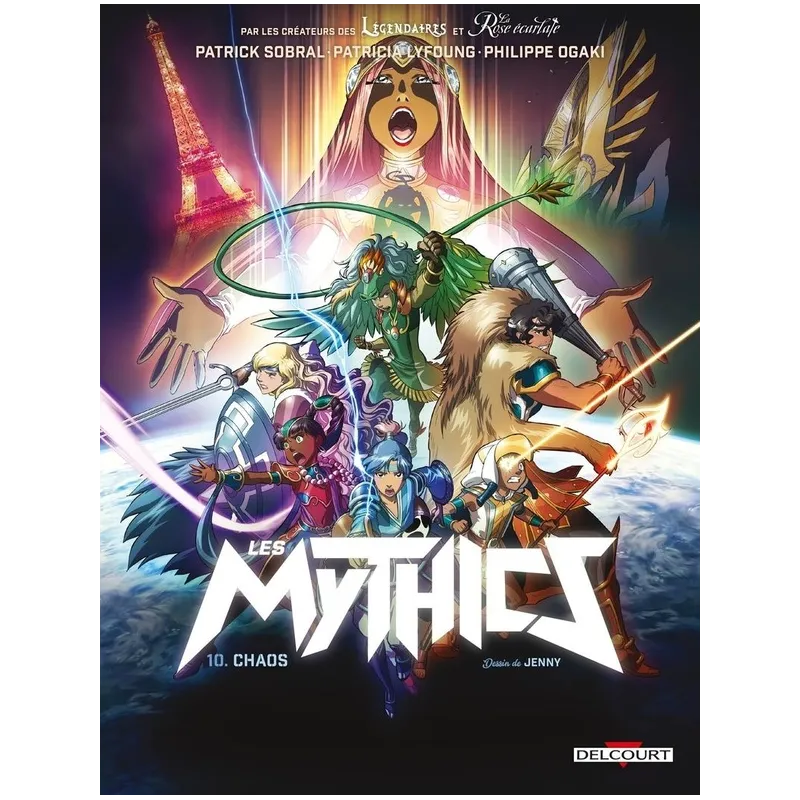 Les Mythics Tome 10 : chaos - Collectif, Patricia Lyfoung, Philippe Ogaki, Patrick Sobral - Delcourt - Grand format -...