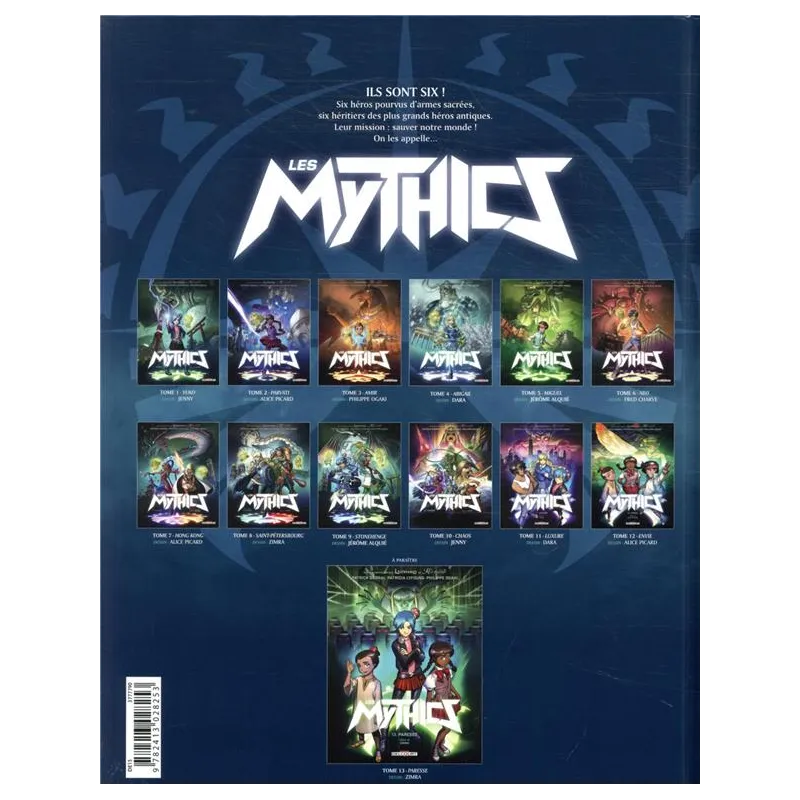 Les Mythics Tome 12 : envie - Collectif, Patricia Lyfoung, Philippe Ogaki, Patrick Sobral - Delcourt - Grand format -...