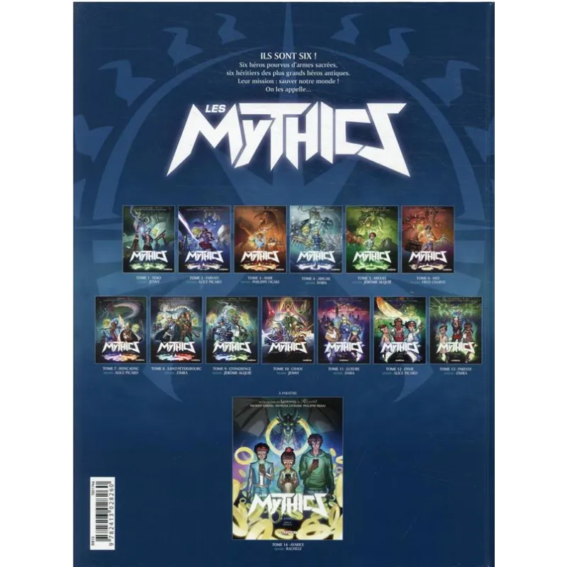 Les Mythics Tome 13 : paresse - Collectif, Patricia Lyfoung, Philippe Ogaki, Patrick Sobral - Delcourt - Grand format -...