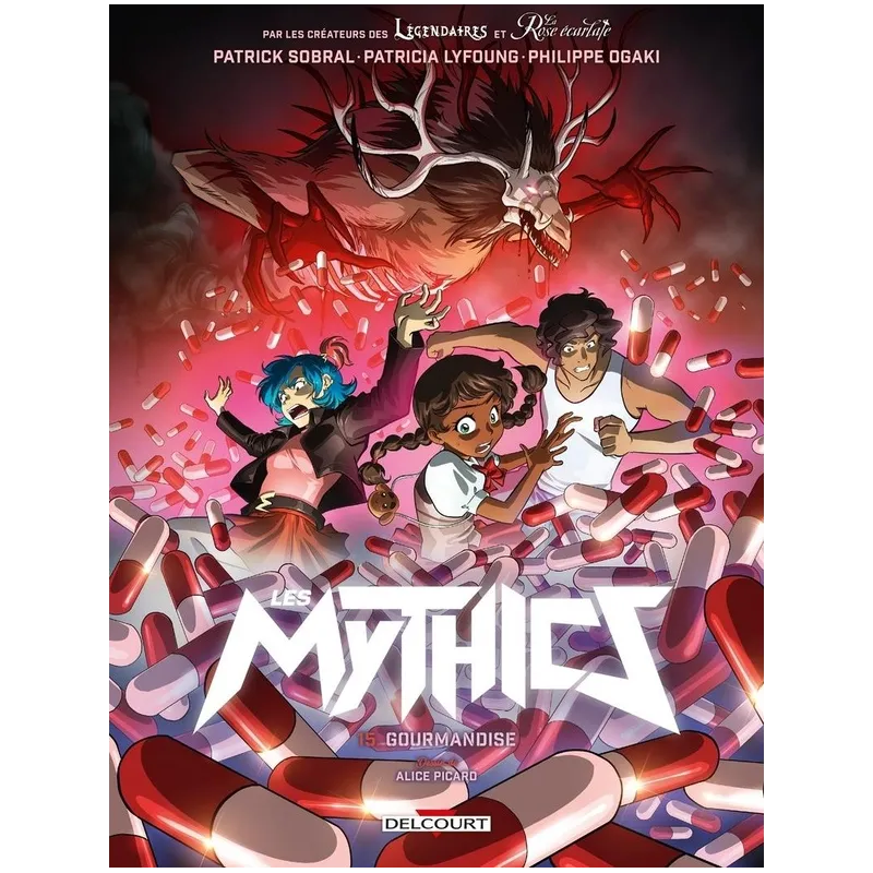 Les Mythics Tome 15 : gourmandise - Collectif, Patricia Lyfoung, Philippe Ogaki, Patrick Sobral - Delcourt - Grand format -...