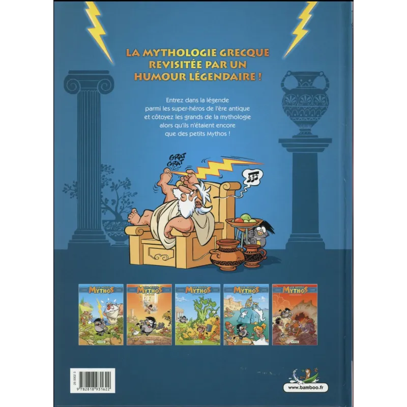 Les Petits Mythos Tome 4 : Poséidon d - ravate.com librairie reunion