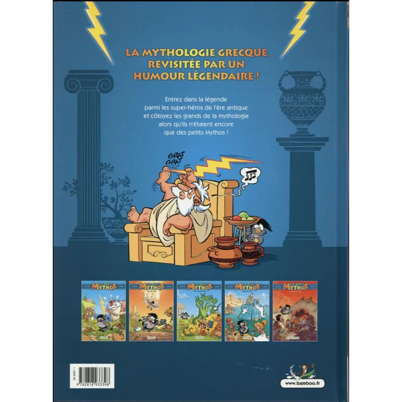 Les Petits Mythos Tome 5 : détente aux enfers - Christophe Cazenove, Philippe Larbier - Bamboo - Grand format - ravate.com...