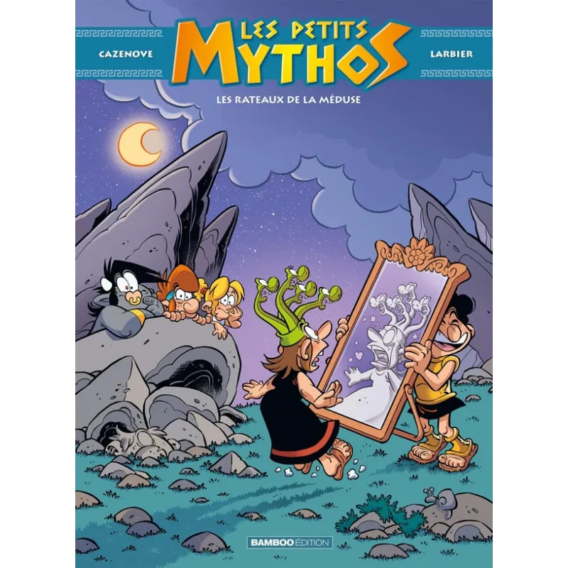 Les Petits Mythos Tome 9 : les rateaux de la méduse - Christophe Cazenove, Philippe Larbier - Bamboo - Grand format -...