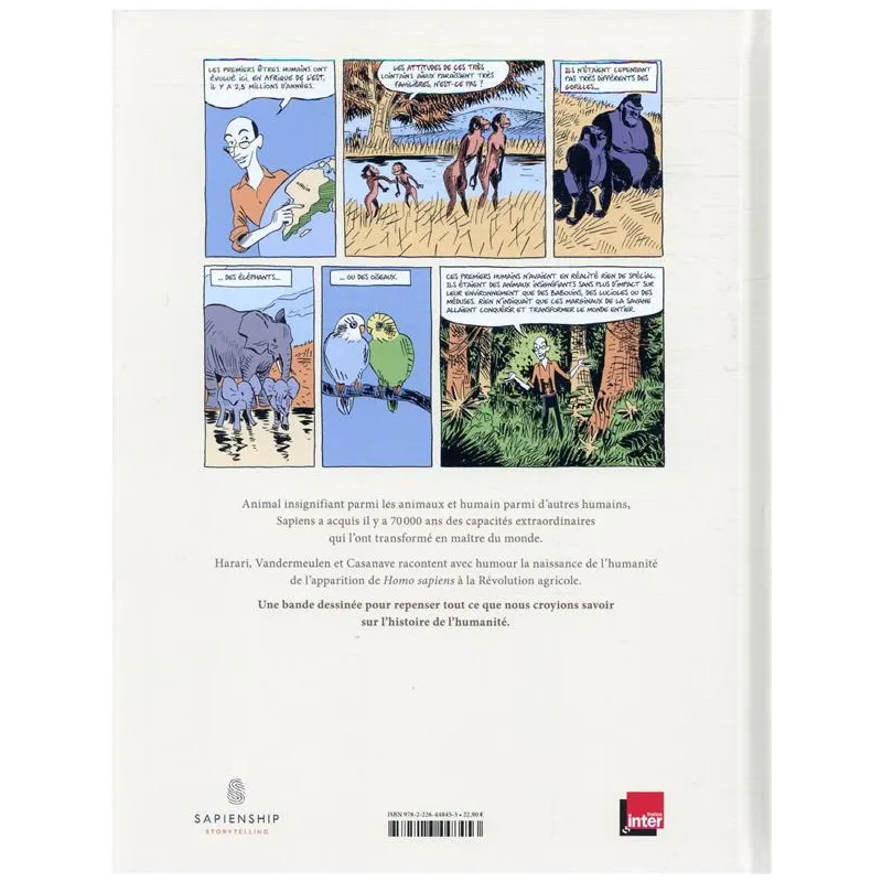 Sapiens Tome 1 : la naissance de l - ravate.com librairie reunion