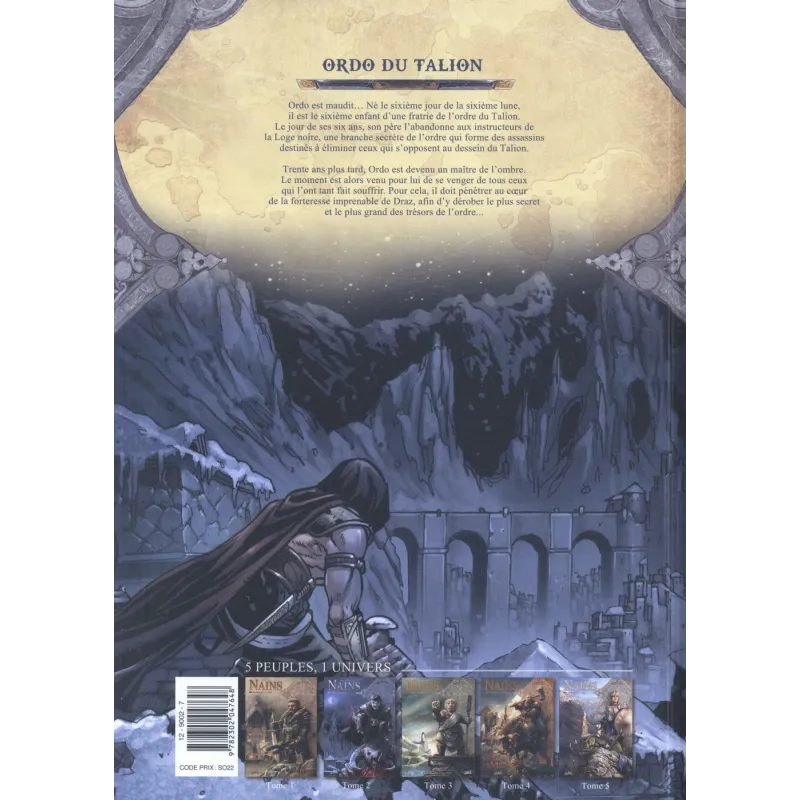 Nains Tome 2 : Ordo du Talion - Nicolas Jarry, Stéphane Créty - Soleil - Grand format - ravate.com librairie reunion