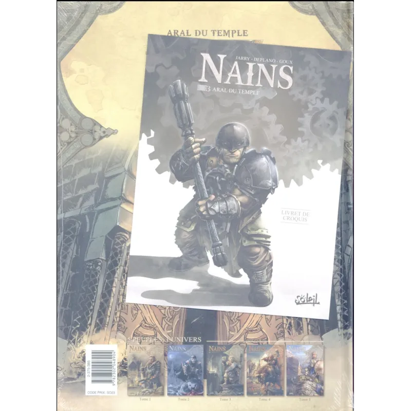 Nains Tome 3 : Aral du Temple - Nicolas Jarry, Paolo Deplano - Soleil - Grand format - ravate.com librairie reunion