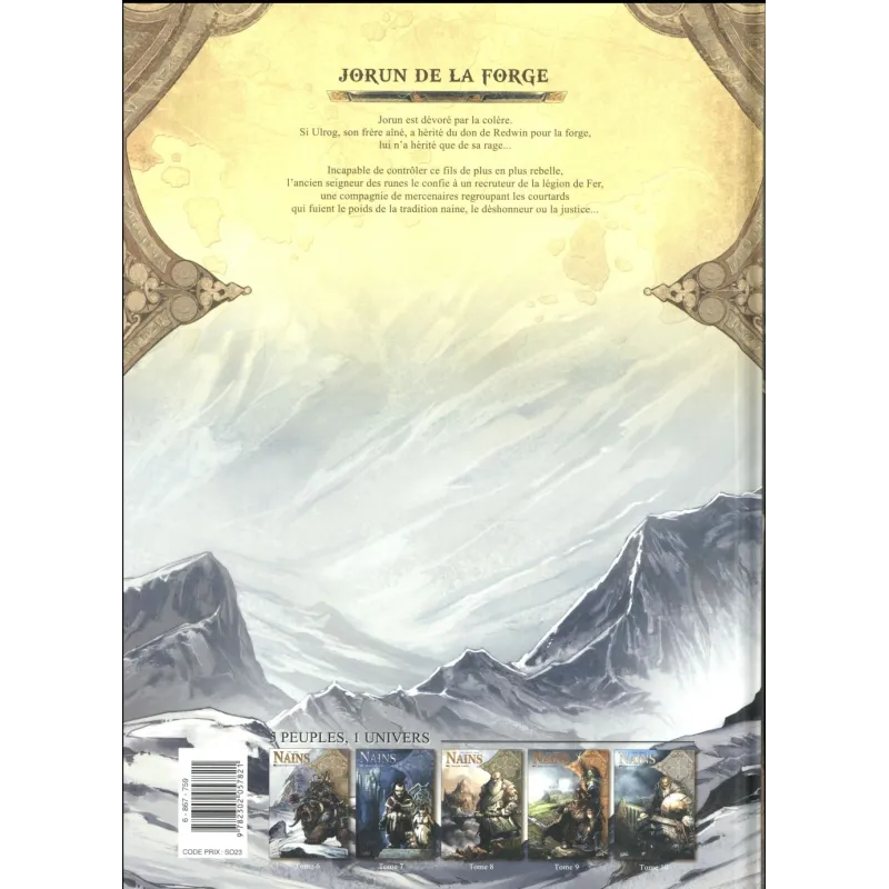 Nains Tome 6 : Jorun de la forge - Nicolas Jarry, Pierre-Denis Goux - Soleil - Grand format - ravate.com librairie reunion