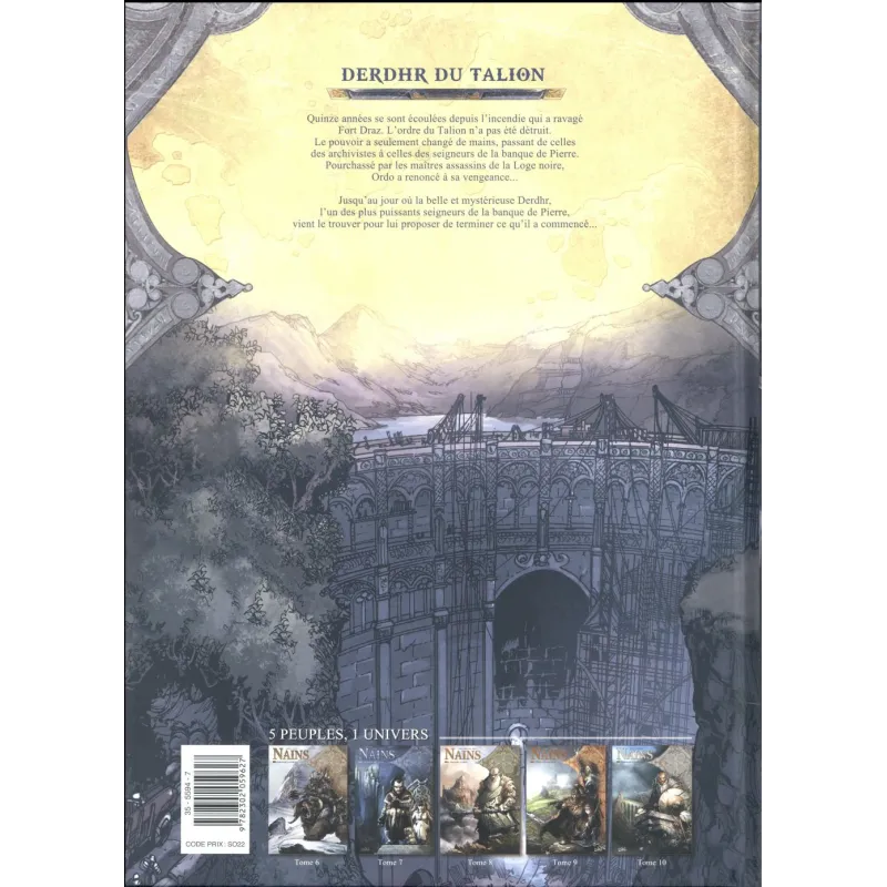 Nains Tome 7 : Derdhr du Talion - Nicolas Jarry, Stéphane Créty - Soleil - Grand format - ravate.com librairie reunion