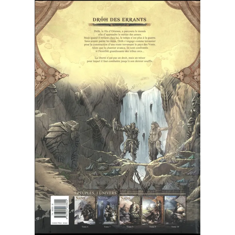 Nains Tome 9 : Droh des Errants - Nicolas Jarry, Jean-paul Bordier - Soleil - Grand format - ravate.com librairie reunion