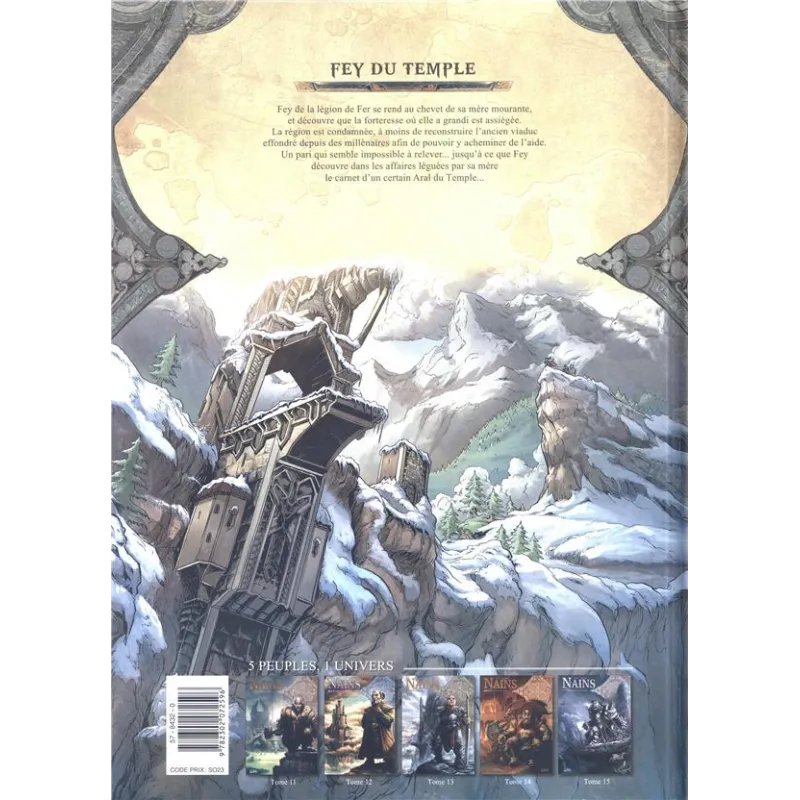 Nains Tome 13 : Fey du Temple - Nicolas Jarry, Paolo Deplano - Soleil - Grand format - ravate.com librairie reunion