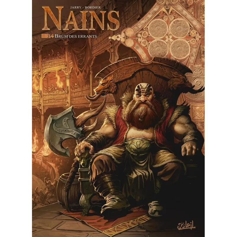 Nains Tome 14 : Brum des Errants - Nicolas Jarry, Jean-paul Bordier - Soleil - Grand format - ravate.com librairie reunion