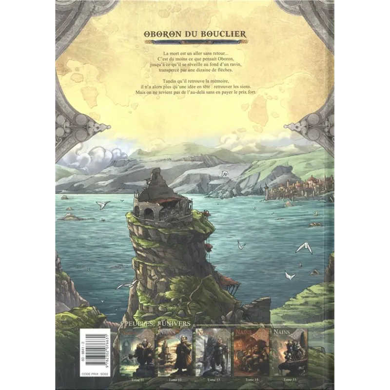 Nains Tome 15 : Oboron du bouclier - Nicolas Jarry, Nicolas Demare - Soleil - Grand format - ravate.com librairie reunion