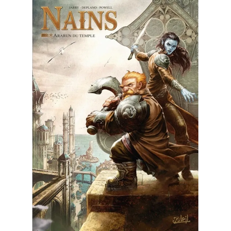 Nains Tome 18 : Ararun du temple - Nicolas Jarry, Paolo Deplano - Soleil - Grand format - ravate.com librairie reunion