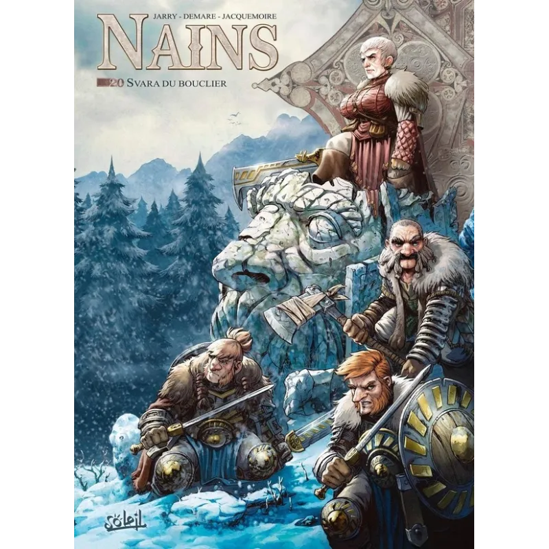 Les nains Tome 20 : Svara du bouclier - Markus Heitz - Soleil - Grand format - ravate.com librairie reunion