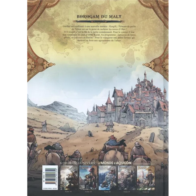 Nains Tome 22 : Borogam du Malt - Nicolas Jarry, Paolo Deplano, Giovanni Lorusso - Soleil - Grand format - ravate.com...