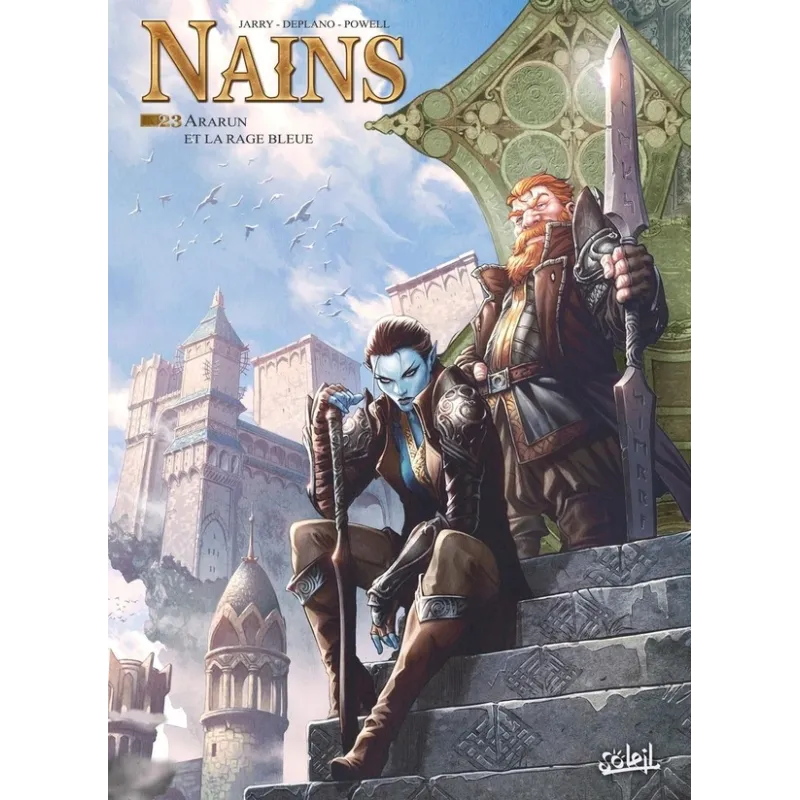 Nains Tome 23 : Ararun et la rage bleue - Paolo Deplano, Nicolas Jarry, Pierre-Denis Goux - Soleil - Grand format -...