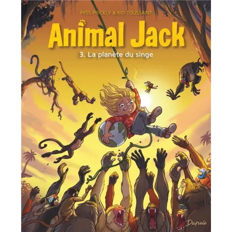 Animal Jack Tome 3 : la planète du singe