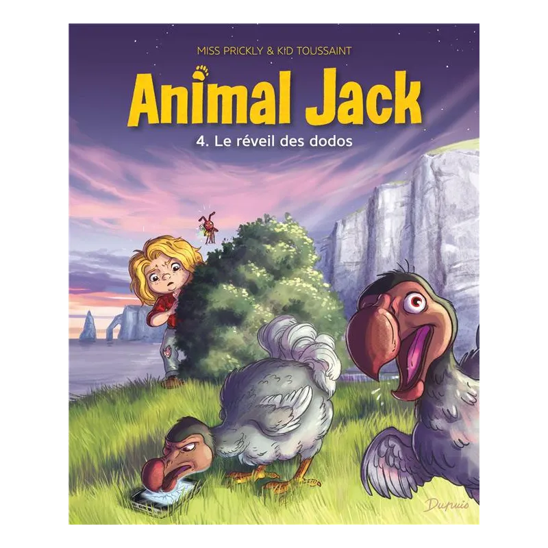 Animal Jack Tome 4 : le réveil des dodos - Kid Toussaint, Miss Prickly - Dupuis - Grand format - ravate.com librairie reunion