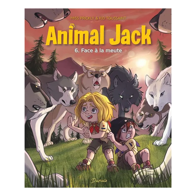 Animal Jack Tome 6 : face à la meute - Kid Toussaint, Miss Prickly - Dupuis - Grand format - ravate.com librairie reunion