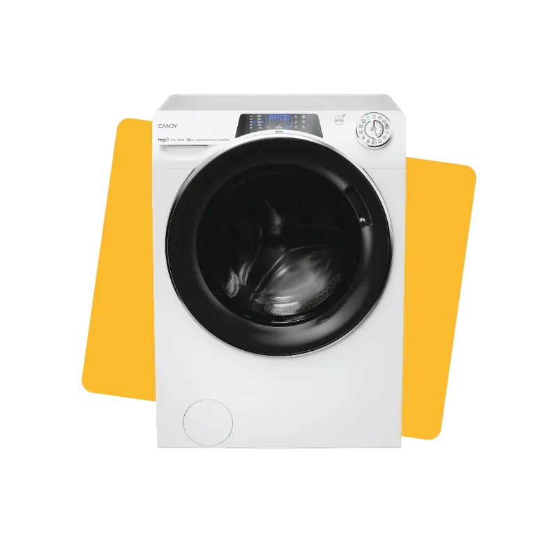 Lave-linge hublot 10kg 1400 trs/min RapidÓ PRO - CANDY - RPD4106BWMBC8-S