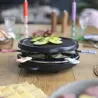 Appareil à raclette 6 personnes 800W noir - LIVOO - DOC207P