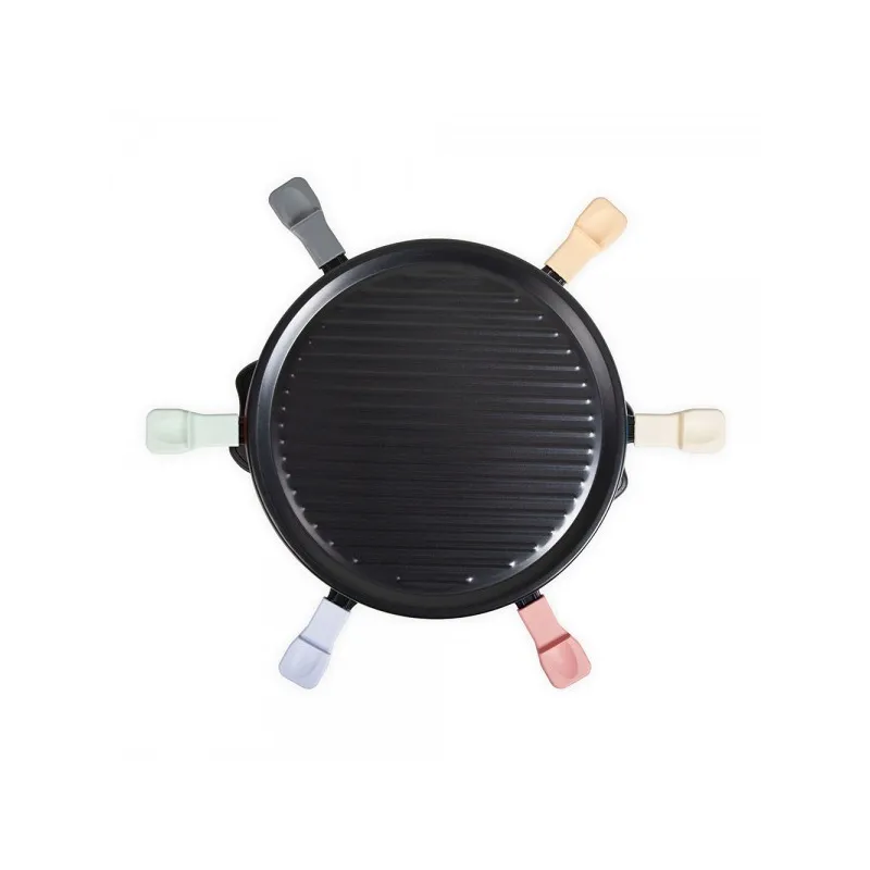 Appareil à raclette 6 personnes 800W noir - LIVOO - DOC207P