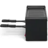 Appareil à raclette 2 personnes 400W noir - ONLI - ON1010N