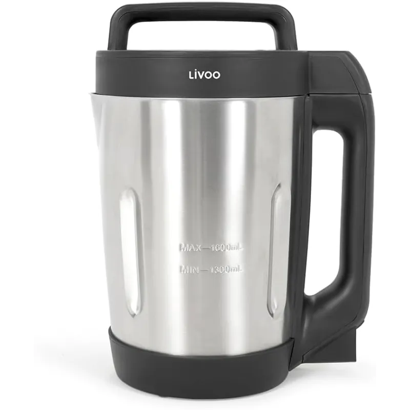Blender chauffant 5 fonctions 1000W 1,6L Gris - LIVOO - DOP260N
