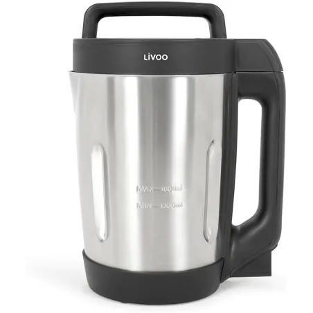 Blender chauffant 5 fonctions 1000W 1,6L Gris - LIVOO - DOP260N