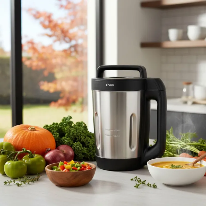 Blender chauffant à soupe 1,6L 1000W - LIVOO - DOP260N