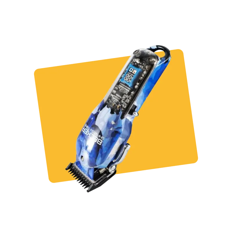 Tondeuse sans fil pour cheveux et barbe 7W - BECKER - BLUEMOTION