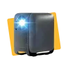 Vidéoprojecteur portable Solar 1280x720p 300 ANSI Noir - LENSO - AR01857