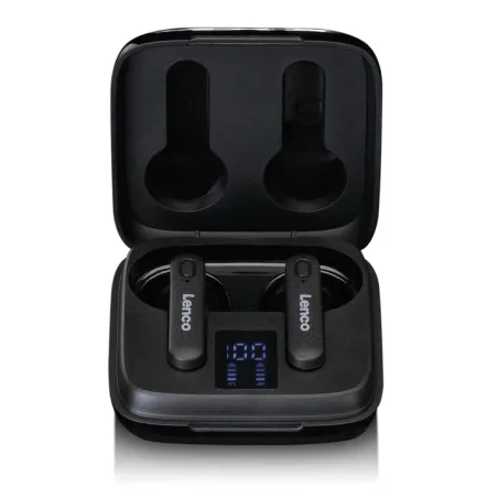 Écouteurs Bluetooth avec étui de charge Noir - LENCO - EPB430BK