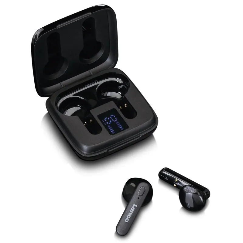 Écouteurs bluetooth sans fil noir - LENCO - EPB430BK
