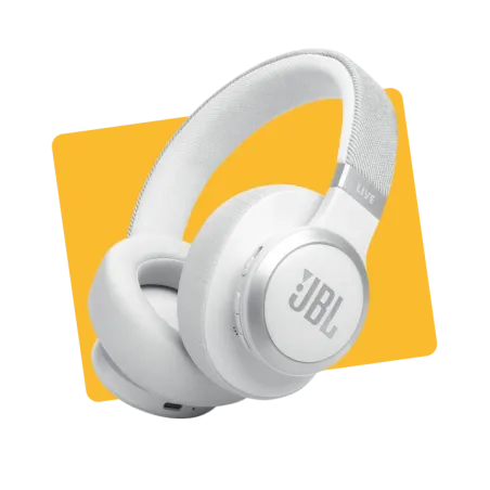 Casque audio arceau Live 770NC Blanc - JBL - JBLLIVE770NCWHT