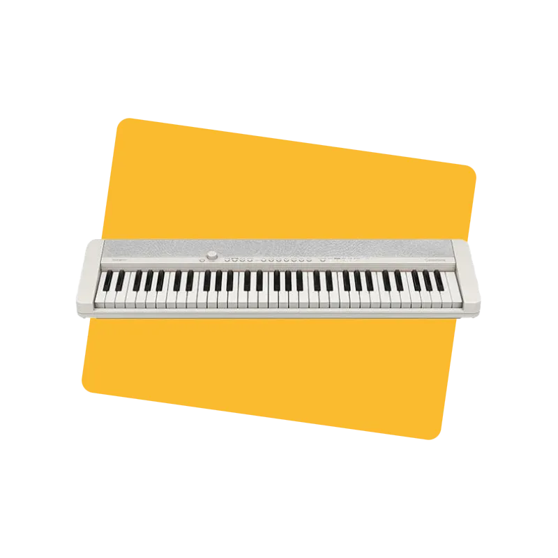 Clavier arrangeur 61 touches Blanc - CASIO - CTS1WE