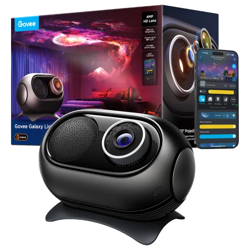 Projecteur d'ambiance Galaxy Light 2 Pro noir - GOVEE - 83209000054