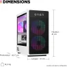 Tour PC gamer OMEN Intel core i7 14700F 32Go/1To Nvidia Geforce RTX 5070 Windows 11 noir - HP - HPOMENBC5K7EA