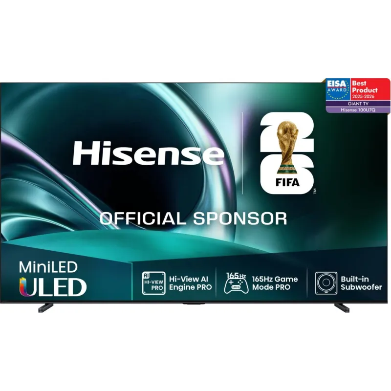 TV - MINI LED ULED - HISENSE - 253cm - 4K - 144HZ - Smart TV - 100U7Q