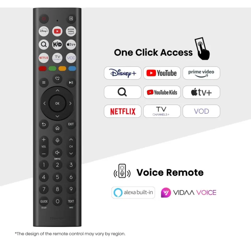 TV - MINI LED ULED - HISENSE - 253cm - 4K - 144HZ - Smart TV - 100U7Q
