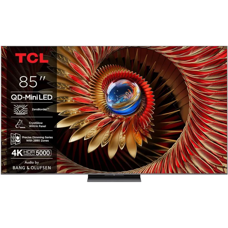 TV - QD MINI LED - TCL - 214cm - 4K - 144HZ - Smart TV - 85C8K